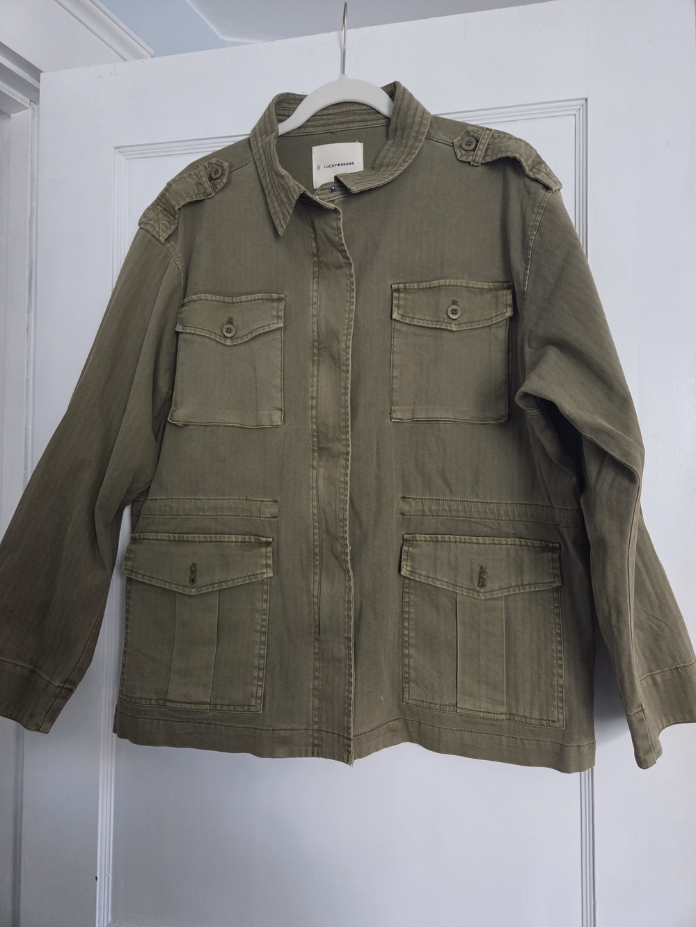 Lucky Brand Olive Utility Field Jacket